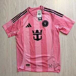 Adidas Messi #10 Inter Miami Pink MLS Soccer‎ Jersey Men Medium NEW